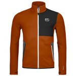 Ortovox Giacca tecnica Fleece Jacket M Bristle Brown Presentazione