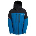 Burton Giubbotto tecnico Ak Swash GTX 2L Jkt True Black Blue Teal Atomic Yellow Presentazione
