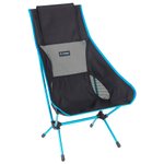 Helinox Campingmöbel Chair Two Black Cyan Blue Präsentation