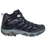 Merrell Hiking shoes Moab 3 Mid Gtx Black Grey Overview