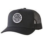 Rip Curl Cap Wetsuit Icon Trucker Black Präsentation