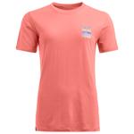 Ortovox Camiseta de trekking 140 Cool Mtn Gradient Tee Shirt W Blossom Presentación
