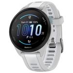 Garmin GPS watch Forerunner 165 Blanc Gris Clair Overview