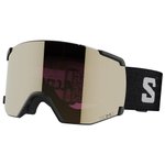 Salomon Masque de Ski S/View Black Sigma Black Gold Présentation