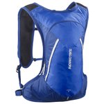 Salomon Sac à dos Cross 8 Nautical Blue Limoges Lunar Rock Présentation