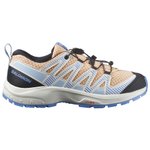 Salomon Trekkingschoenen Xa Pro V8 J Peach Quartz Vanilla Ice Provence Voorstelling