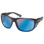 Zeal Occhiali da sole Westwater Matte Black Ellume Horizon Blue Polarized Presentazione