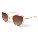 Binocle Eyewear Lunettes de soleil Lisa4 Or Brillant Nu.br Présentation