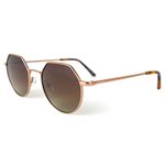 Binocle Eyewear Sunglasses London Mat Bronze Gradient Brown Polarized Overview