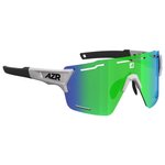 AZR Sunglasses Aspin 2 Rx Blanche Mate Noir Multicouche Vert Overview