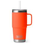 Yeti Mug Rambler 25 Oz Straw Mug Papaya Voorstelling