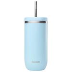 Qwetch Mug Cold Cup 600 ml Pastel Bleu Overview