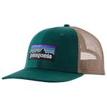 Patagonia Cap P-6 Logo Trucker Hat Cascade Green Overview