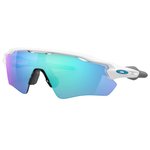 Oakley Lunettes de soleil Radar Ev Path Polished White Prizm Sapphire Présentation