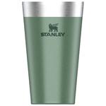 Stanley Drinkglas The Stacking Tumbler 0.47L (16 Oz) Hammertone Green Voorstelling