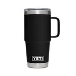 Yeti Tasse Rambler 20 Oz (591 ml) Travel Mug Black Profil
