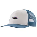 Patagonia Gorra Stand Up Trout Trucker Hat White Presentación