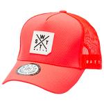 Watts Petten R-Seattle Cap Junior Carbon Fluo Pink Voorstelling