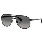 Ray Ban Zonnebrillen RB3793 Bill Max Polished Black Dark Grey Gradient Light Grey Voorstelling
