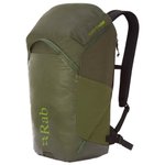 RAB Backpack Adrift 24 Army Overview