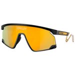 Oakley Sunglasses Bxtr Metal Matte Black Prizm 24k Overview
