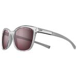Julbo Lunettes de soleil Spark Translucide Brillant Cristal Gris Spectron Hd 3 Polarized Présentation