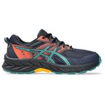 Asics Trailschoenen Pre Venture 9 Gs Midnight Rainy Lake Voorstelling