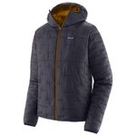 Patagonia Down jackets Micro Puff Hoody M's Smolder Blue Raptor Brown Overview