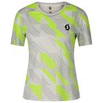 Scott Trail tee-shirt Tee W's Rc Run Short Sleeve White Black Overview