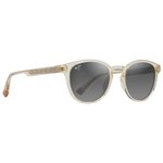 Maui Jim Zonnebrillen Hiehie Jaune Transparent Brillant Gris Neutre Minéral Superthin Voorstelling