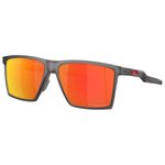 Oakley Occhiali da sole Futurity Sun Satin Grey Smoke Prizm Ruby Polarized Presentazione