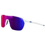 Julbo Sunglasses Frequency Groupama Fdj Mat Blanc Bleu Spectron Hd 3 Overview