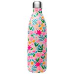 Qwetch Trinkflasche Bouteille Isotherme 1L Flora Rose Präsentation
