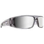 Spy Sunglasses Logan Clear Smoke - Hd Plus Gr Ay Green With Silver Mirror Overview