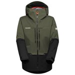 Mammut Chaqueta esqui Haldigrat Hs Hooded Jacket Men Dark Marsh Black Presentación