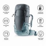 Deuter Zaino Futura 30 SL Graphite Shale Keypoints