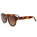 Binocle Eyewear Sunglasses Sophia Shiny Tortoise Gradient Brown Polarized Overview