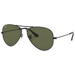 Ray Ban Occhiali da sole RB3025 Aviator Matte Black Green G-15 Polarized Presentazione