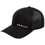 Oakley Cap Pp Bark Trucker Hat Blackout Präsentation