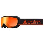 Cairn Masque de Ski Genius Otg Mat Black Orange Mirror Spx3000 Ium Profil