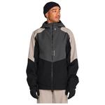 Volcom Chaqueta esqui Brighton Full Zip Dark Grey Presentación