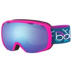 Bolle Masque de Ski Royal Pink Blue Matte Azure Présentation