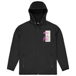 Picture Fleece Park Zip Tech Black Overview
