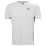 Helly Hansen Tee-shirt de rando Lifa Active Solen Grey Fog Présentation