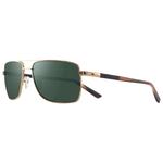 Revo Sonnenbrille Ray Gold Crystal Smoke Green Polarized Präsentation
