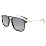 Binocle Eyewear Sunglasses Milano Silver Black Grey Polarized Overview