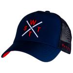 Watts Petten R-Tribe Cap Ink Navy White Voorstelling