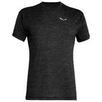Salewa Hiking tee-shirt Puez Melange Dry M Black Out Melange Overview
