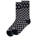 American Socks Chaussettes The Classics Mid High Checkerboard Grey Présentation