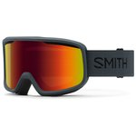 Smith Skibrillen Frontier Slate 22 / Red Solx Mirror Ant Voorstelling